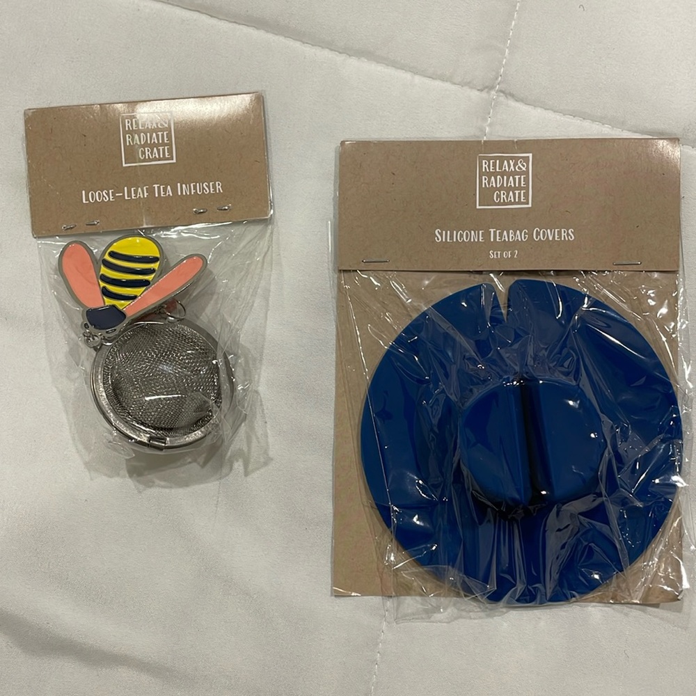Tea Infuser/Teabag Cover Set
